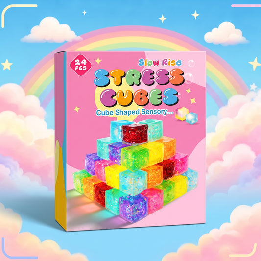 Slow Rising Cube Set - 24 Pieces
