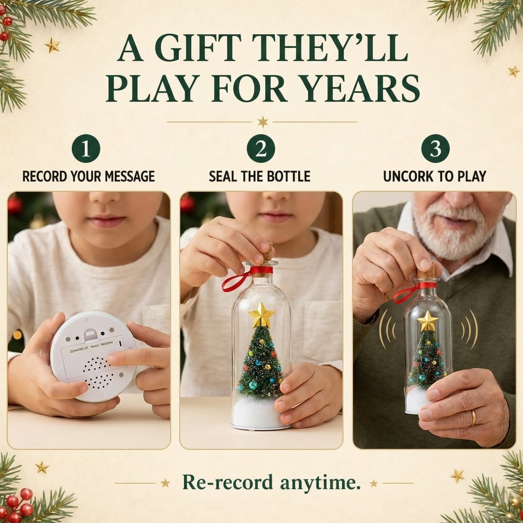 Record-A-Message Christmas Tree