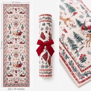 Santa’s Woodland Rug