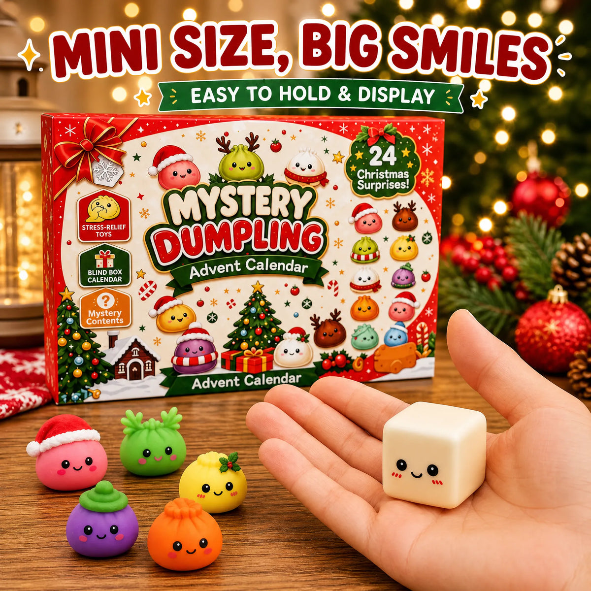 Mystery Dumpling Squishy Calendar