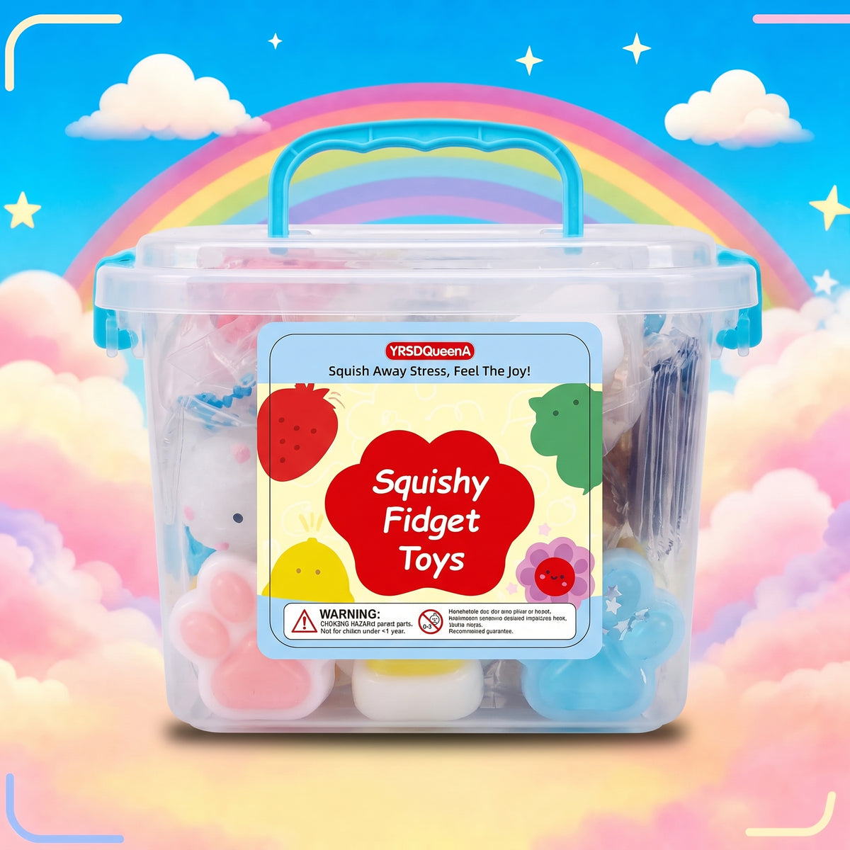 Taba Squishy Fun Box - 10 Pieces