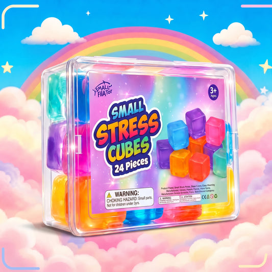 Mini Stress Cube Box - 24 Pieces