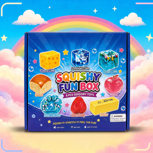 Squishy Fun Box - 8 Pieces